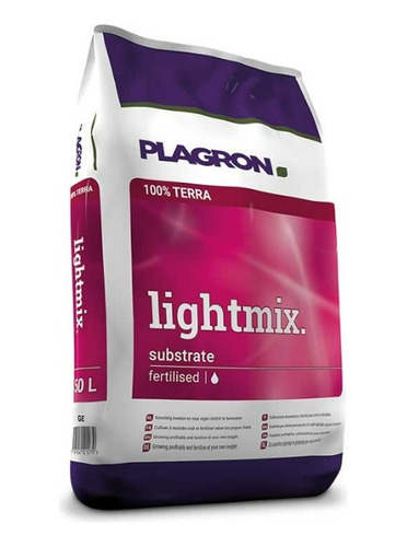 Sustrato Light Mix 50lt Plagron