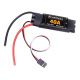 2-4s Lipo 40a Esc Sin Escobillas Para Piezas De Aviones No