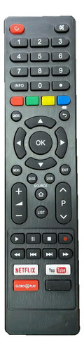 Controle Philco Smart Netflix Youtube Globo Play (genérico)