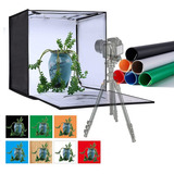 Caja De Luz Para Estudio Fotográfico 60x60cm Carpa De ...