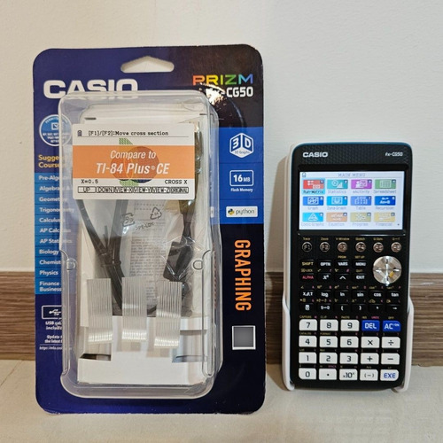  Casio Calculadora Grafica Fx Cg50 Bi Bachillerato Inter.