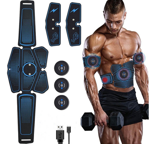 Entrenador De Estimulador Muscular Abdominal Ems Abs Entrena