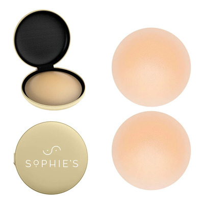 Sophie's Nipple Cover | Pezoneras De Silicón Autoadhesivas | Arena | Meses sin interés