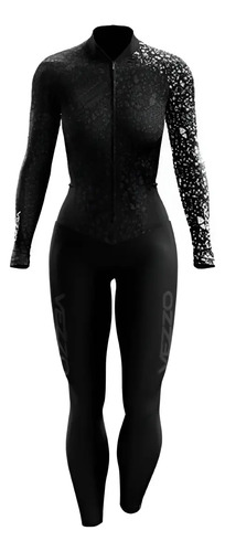 Maillot De Ciclismo Macacão Feminino Vezz0 Negro Macacão | Meses sin interés