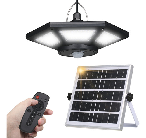 Lámpara Exterior Con Sensor Solar, Colgante, Luz Eléctrica