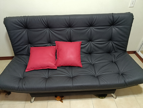 Sofa Cama Plegable Damasco Diseño De La Tela Antirayones