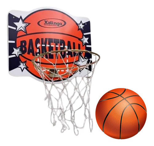 Promoção Kit Basquete Cesta + Bola Original Basketball  Jogo