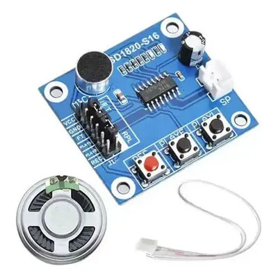 Isd1820 Modulo De Grabacion Y Reproduccion De Voz Arduino | Envío gratis
