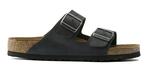 Sandalia Birkenstock Arizona Piel Grasa Soft Footbed Hombre | Meses sin interés
