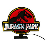 Cartel Luminoso Led Rgb Logo Jurassic Parrk