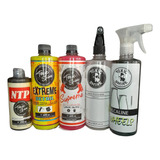 Kit De Lavado Premium / Encerado Toxic Shine Completo