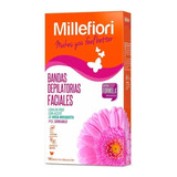 Millefiori Bandas Depilatorias Faciales Piel Sensible 16und