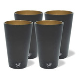 Juego De 4 Vasos De Silicona Silipint: 16oz Reutilizables, F