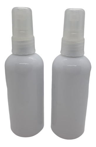 Envase Plást C/ Spray Atomizador Blanco 100 Ml - Pack 25 U.