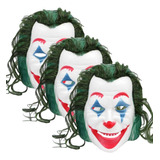 Máscara De Terror Para Halloween, Mxjkm-003, 3 Pzas. Joker