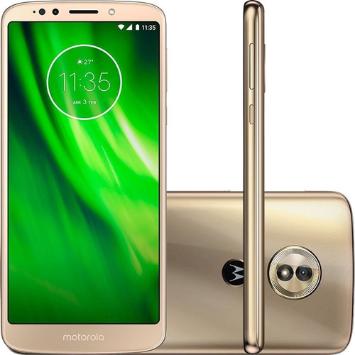 Moto G6 Play Dual Sim 32 Gb Ouro-fino 3 Gb Ram