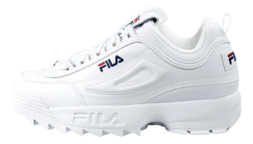 Tenis Fila Disruptor Ii  Fw02945_111 Blanco Juvenil