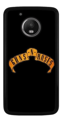 Funda Protector Para Motorola Moto Guns And Roses Rock 01