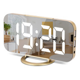 Reloj Digital Con Pantalla Grande, Led De Alarma Elctrica, S