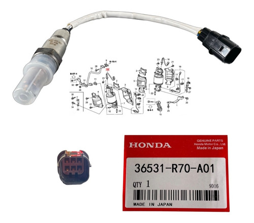 Sensor Oxigeno Primario Honda Odyssey 2007 2008 2009 2010