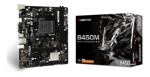 Placa Mãe Biostar B450mhp Chipset B450 Am4 Bios Atualizada