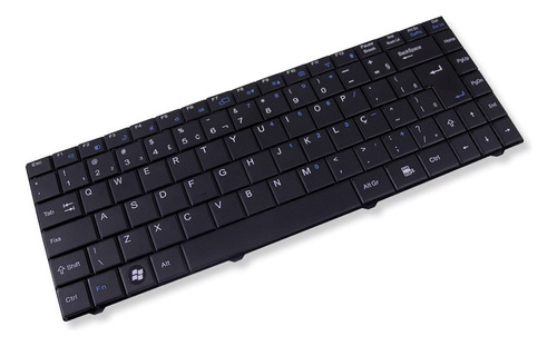 Teclado Portátil Bringit N8575 Português Preto