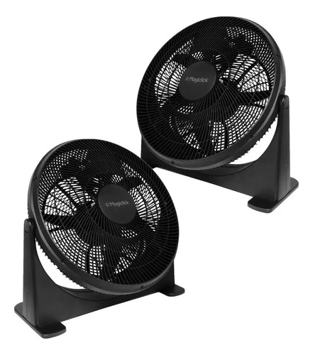 2 Ventiladores Semi Industrial Turbo 20 Silencioso Magiclick