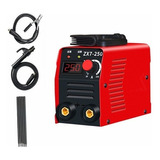 Soldador Inversor Portátil Estable Grado Industrial 4000w Rojo