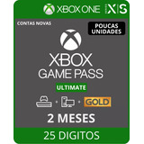 Xbox Game Pass Ultimate 2 Meses - 25 Dígitos Codigo