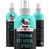 Espray Dental Para Mascotas Quita El Sarro 236ml