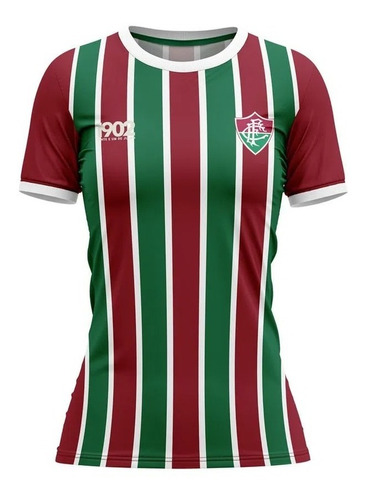 Camiseta Feminina Fluminense Attract 21 Julho 1902 Dry Max