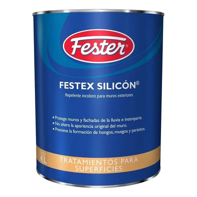 Sellador Repelente Agua Para Muros Festex Silicón4l 15200270 Color Incoloro | Meses sin interés