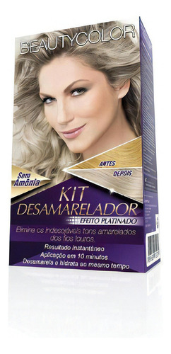  Kit Desamarelador Beautycolor Sem Amônia