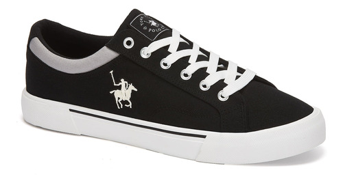 Tenis Polo Club Dtr Sneaker Negro Para Hombre