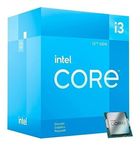 Procesador Intel Core I3-12100f  4 Núcleos Y 4.3ghz
