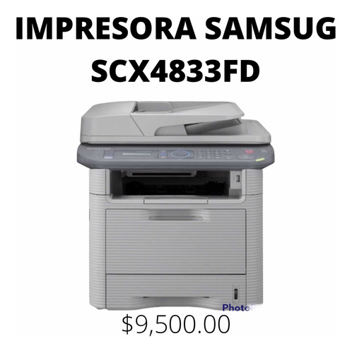 Impresora Samsung Laser Multifuncional Scx4833fd