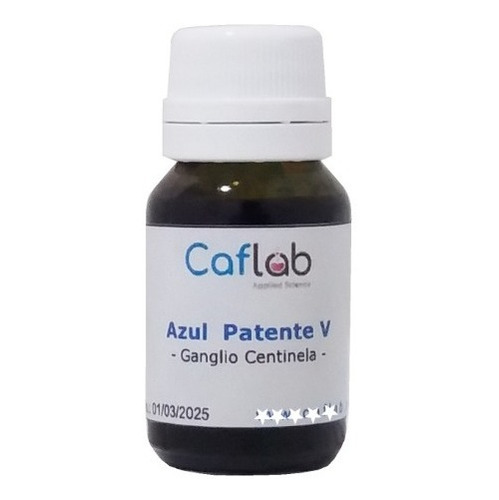 Azul Patente V - 3 %  (ganglio Centinela) - 10 Ml - Caflab -
