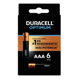 Duracell - Pilas Aaa Optimum Super Alcalinas, Baterías Extra