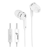 Auriculares Con Microfono Genius In Ear Manos Libres Celular