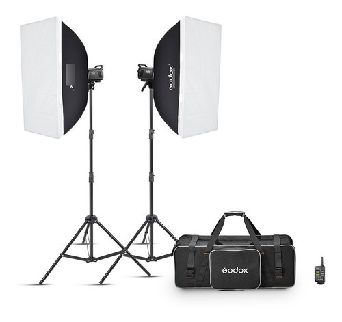 Kit Godox Ms300-f, 2 Flashes Godox Ms300 De 300 Watts