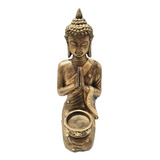 Estátua Buda Híndu Meditando Grande Enfeite Decorativo Promo