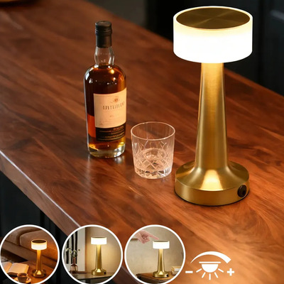 Lámpara de Mesa LED Inalámbrica Goodea con Carga USB y Diseño Moderno | MercadoLibre