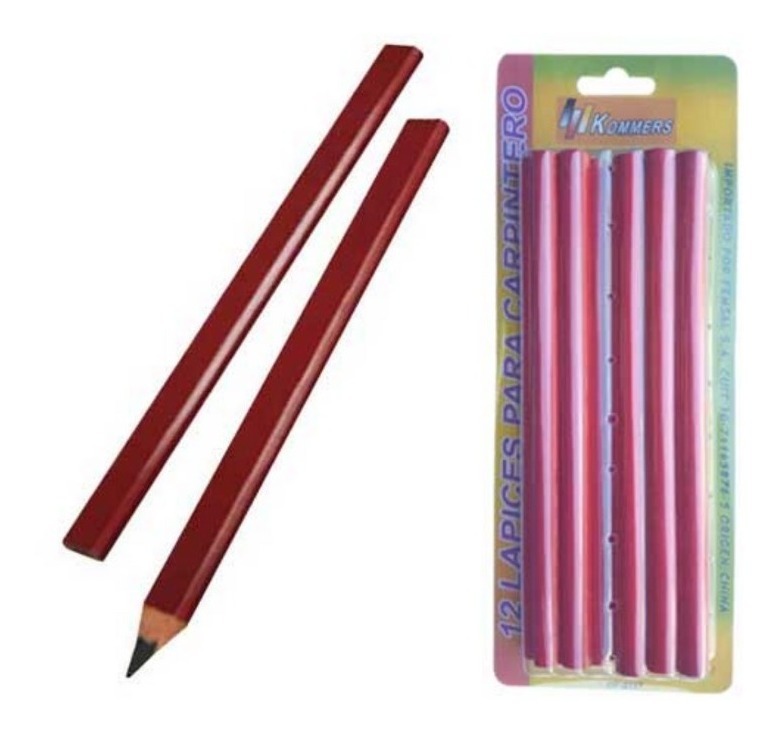 LAPIZ CARPINTERO X12UNI. - ABRASOL