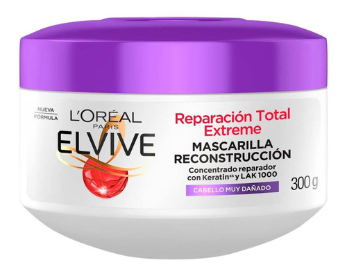 Tratamiento Capilar L'oréal Paris Elvive Reparación Total 300g