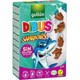 Galletas Dibus Sharkies Gullón Cacao 250g Sin Gluten Cookies