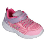 Tenis Niña Skechers Sport Snap Sprints 81372n Original (11.0