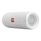 Jbl Flip 5, Altavoz Bluetooth Portátil Impermeable, Blanco (