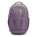 Mochila Impermeable Under Armour, Hustle 5.0, Gris Violeta