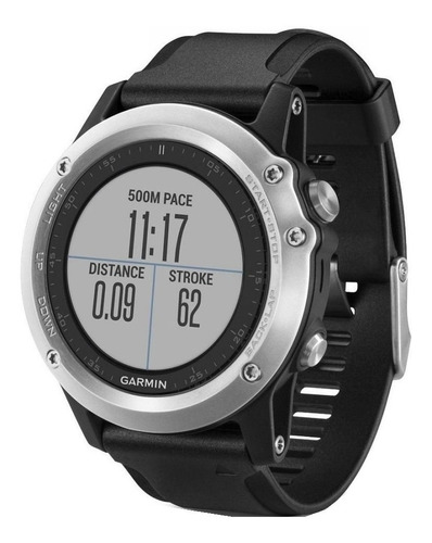 Garmin Fenix 3 Zafiro Hr Correa Silicona Sin Hrm Gps Silver