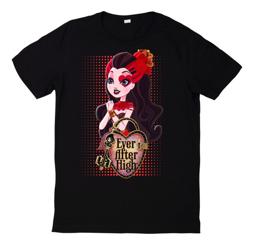 Camiseta Lizzie Hearts, Playera Ever After High